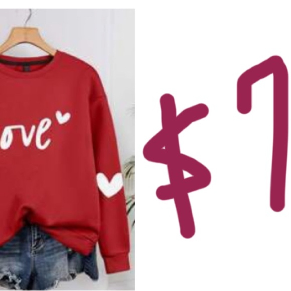 Red Love Sweater
